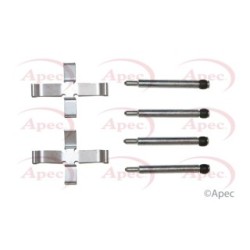 Brake Disc Pad Accessory Kit APEC KIT518 for VOLVO