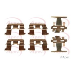 Brake Disc Pad Accessory Kit APEC KIT528 for HONDA
