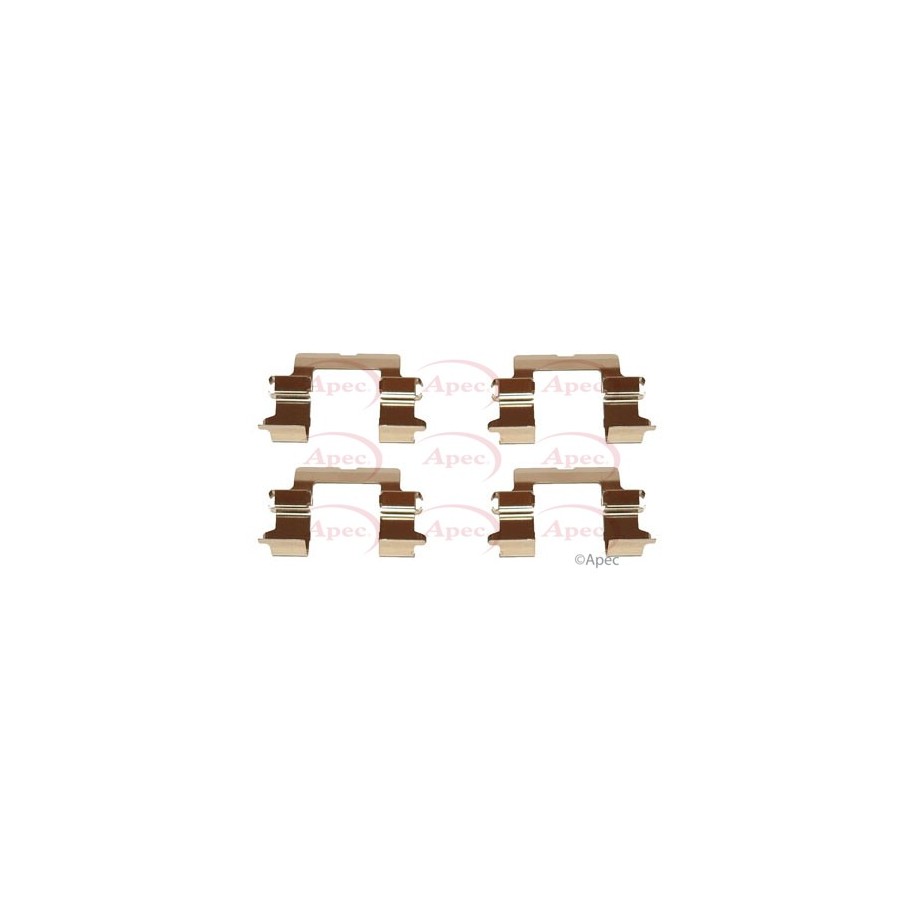 Brake Disc Pad Accessory Kit APEC KIT531 for MITSUBISHI