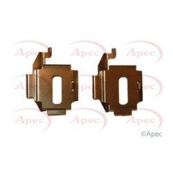 Brake Disc Pad Accessory Kit APEC KIT587 for MERCEDES