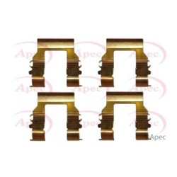 Brake Disc Pad Accessory Kit APEC KIT588 for MITSUBISHI SPACE