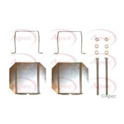 Brake Disc Pad Accessory Kit APEC KIT590 for CITROEN C5