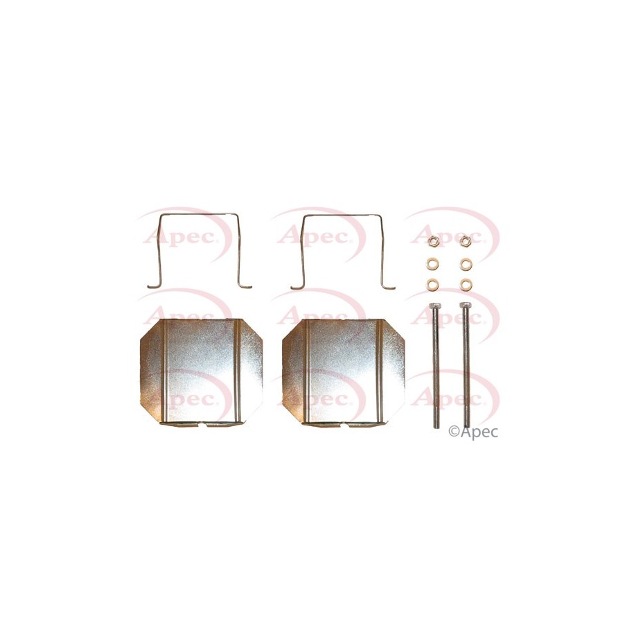 Brake Disc Pad Accessory Kit APEC KIT590 for CITROEN C5