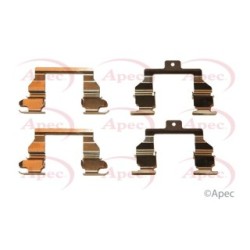 Brake Disc Pad Accessory Kit APEC KIT596 for TOYOTA