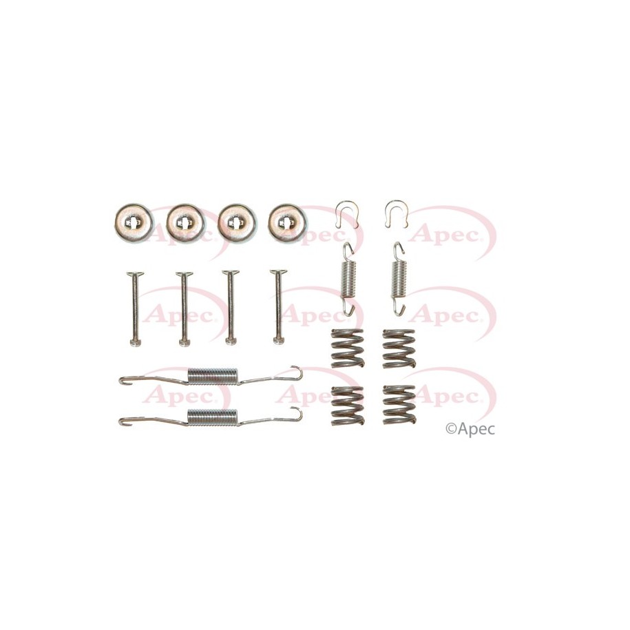 Brake Shoe Accessory Kit APEC KIT642 for TOYOTA YARIS
