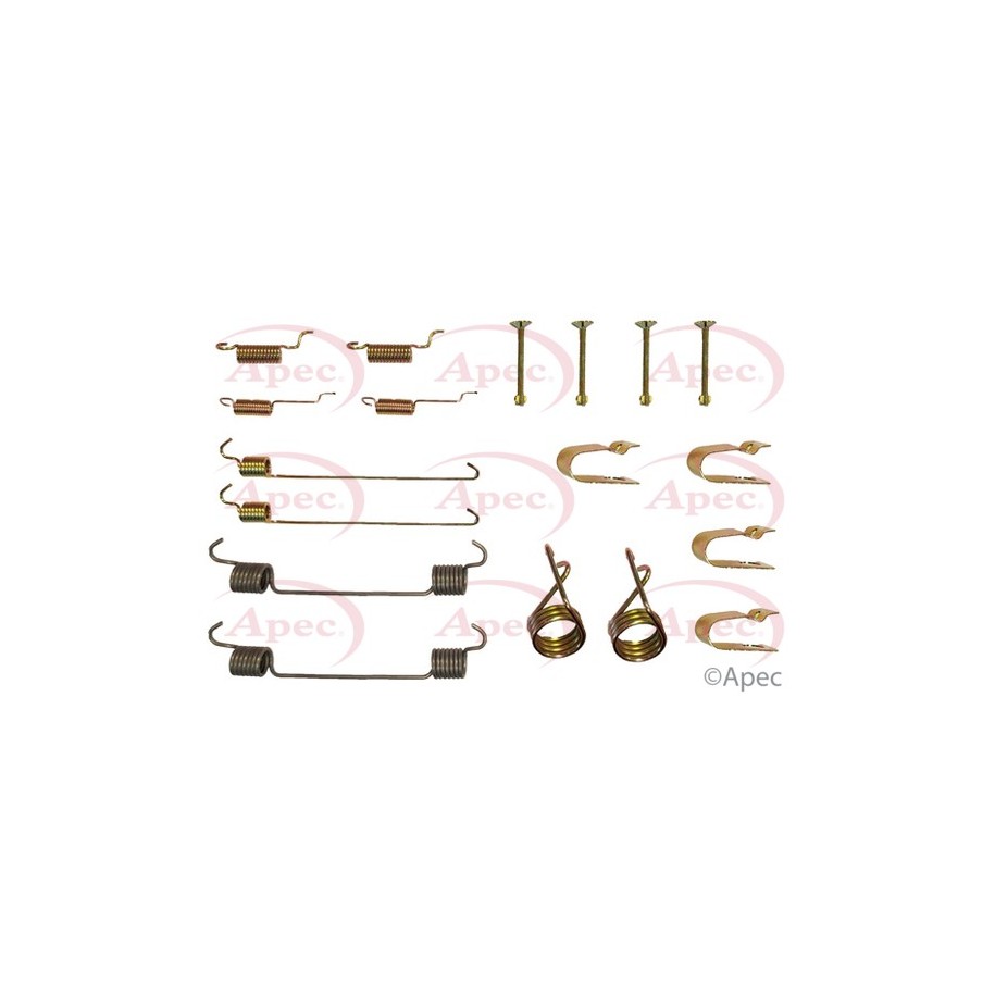 Brake Shoe Accessory Kit APEC KIT967 for MAZDA 323