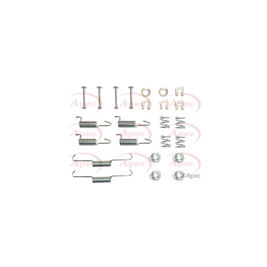 Parking Brake Shoes Accessory Kit APEC KIT971 for MITSUBISHI