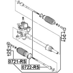Tie Rod End - FEBEST 0721RS