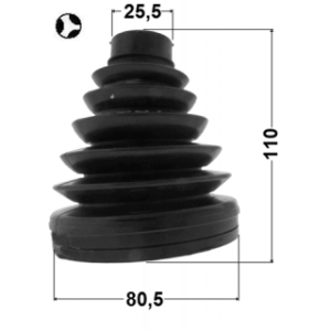 Bellow Drive Shaft - FEBEST 1015J300T