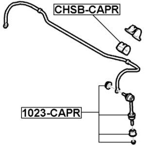 Link Coupling Rod Stabiliser Bar - FEBEST 1023CAPR