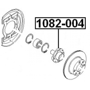 Wheel Hub - FEBEST 1082004