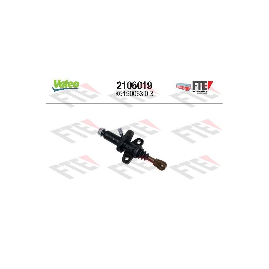 Clutch Master Cylinder VALEO 2106019 for SAAB 9-3