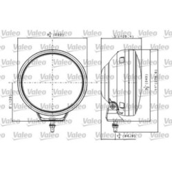 Spotlight VALEO 045313 OE 500050662