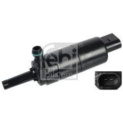 Windscreen Cleaning Washer Fluid Pump FEBI 108945 for VAUXHALL