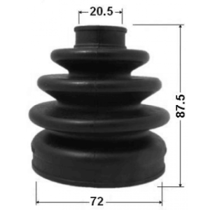 Bellow Drive Shaft - FEBEST 1217ACC
