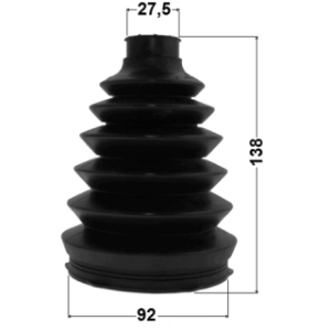 Bellow Drive Shaft - FEBEST 1217PH1
