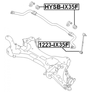 Link Coupling Rod Stabiliser Bar - FEBEST 1223IX35F