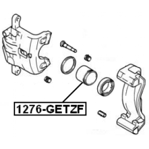 Piston Brake Caliper - FEBEST 1276GETZF