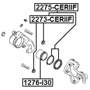 Piston Brake Caliper - FEBEST 1276I30