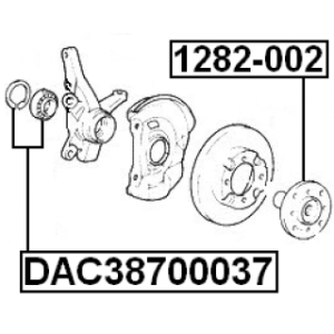 Wheel Hub - FEBEST 1282002