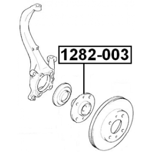 Wheel Hub - FEBEST 1282003