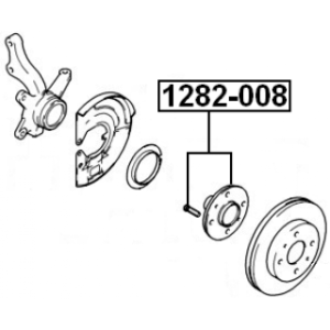 Wheel Hub - FEBEST 1282008