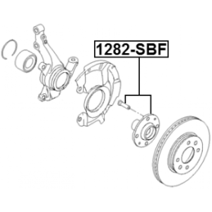 Wheel Hub - FEBEST 1282SBF