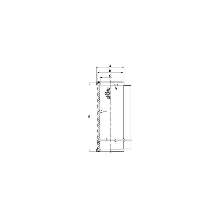Air Filter MANN & HUMMEL 4900050461