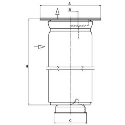Air Filter MANN & HUMMEL 4900055281