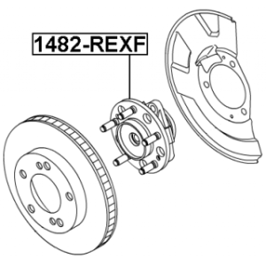 Wheel Hub - FEBEST 1482REXF