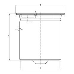 Air Filter MANN & HUMMEL LE4007x