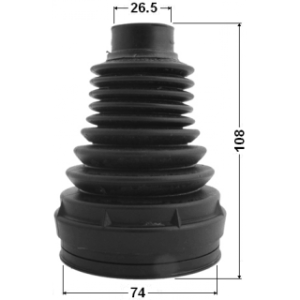 Bellow Drive Shaft - FEBEST 1615P220