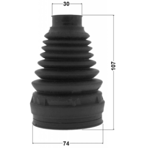 Bellow Drive Shaft - FEBEST 1615P221
