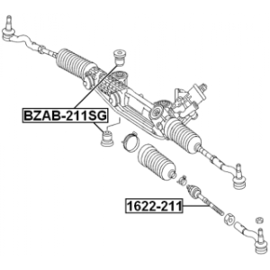 Inner Tie Rod - FEBEST 1622211