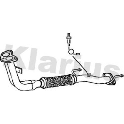 Exhaust Pipe KLARIUS 301372 for MITSUBISHI CARISMA