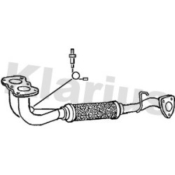 Exhaust Pipe KLARIUS 301397 for MG MG
