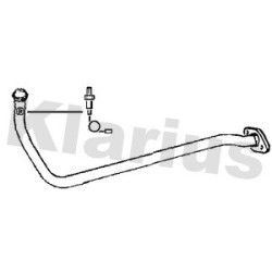 Exhaust Pipe KLARIUS 301465 for ROVER MINI OE GEX12052