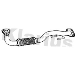 Exhaust Pipe KLARIUS 301967 for SEAT