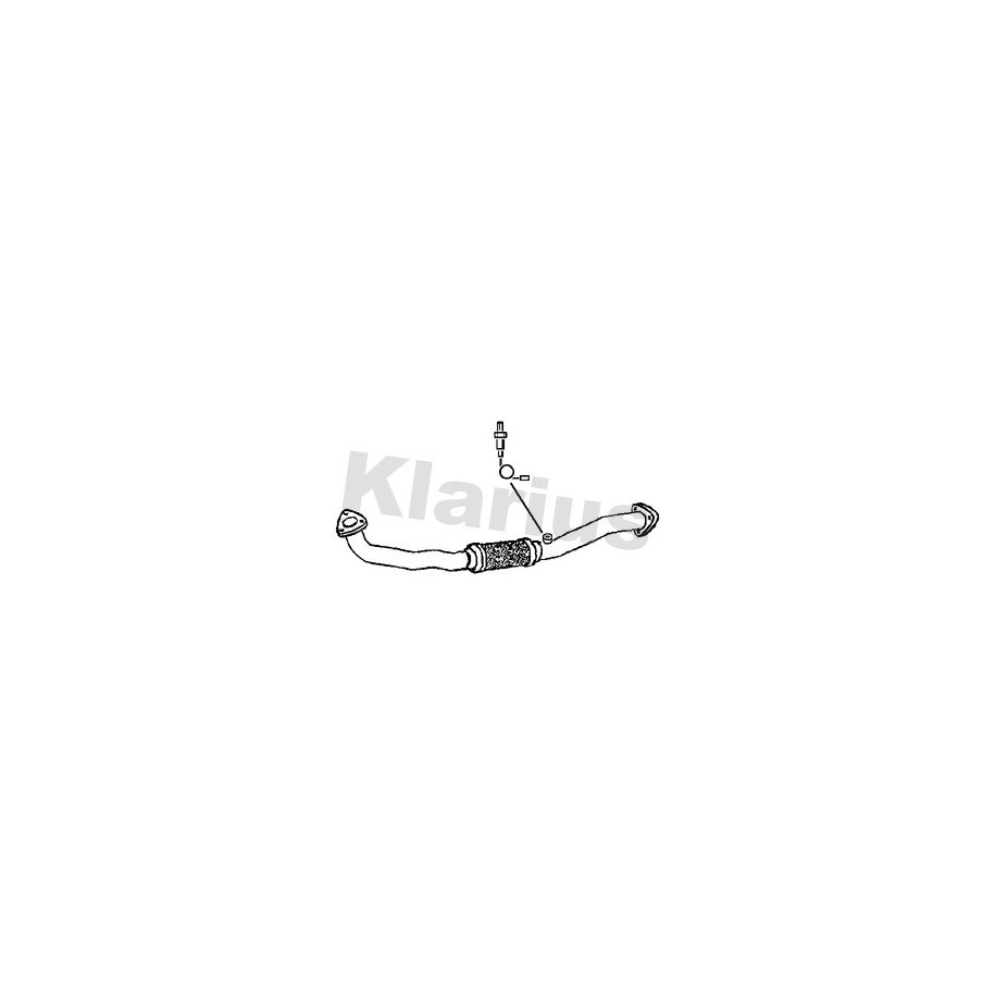 Exhaust Pipe KLARIUS 302008 for ALFA ROMEO 159