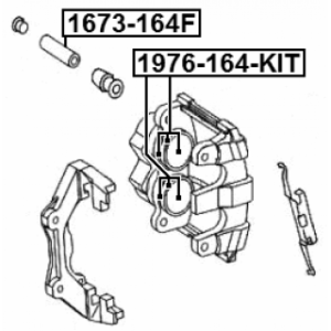 Bellow Brake Caliper Guide - FEBEST 1673164F