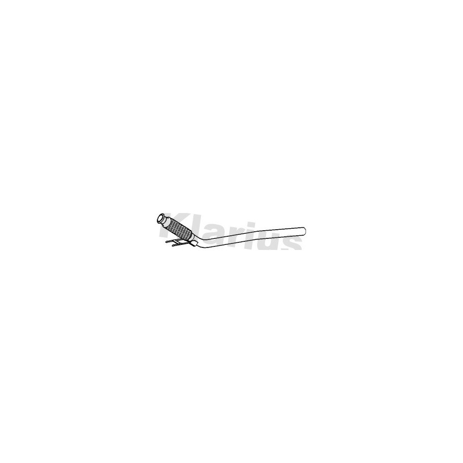 Exhaust Pipe KLARIUS 302097 for VW MULTIVAN