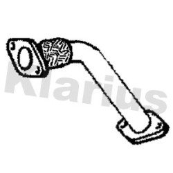 Exhaust Pipe KLARIUS 302129 for RENAULT MASTER OE 8200890464