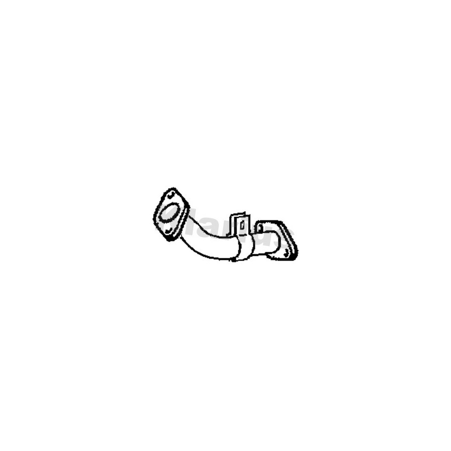 Exhaust Pipe KLARIUS 302173 for MITSUBISHI L200