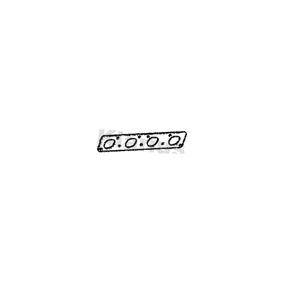 Exhaust Pipe Gasket KLARIUS 410762 OE 18307540797