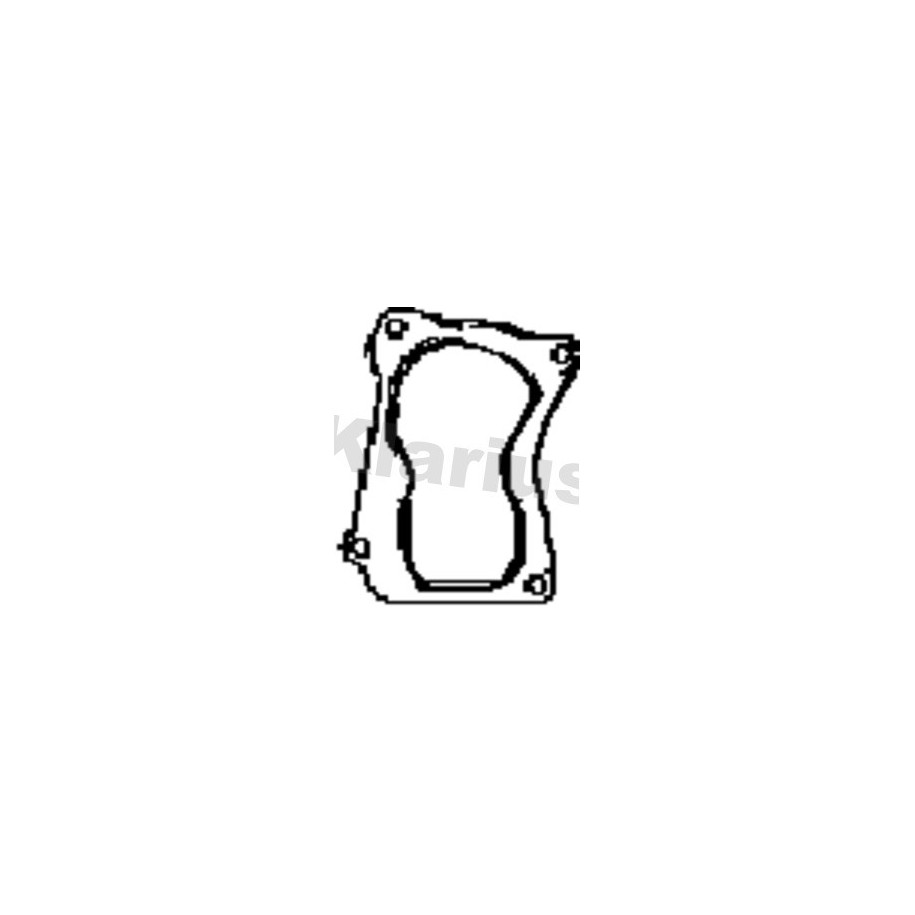 Exhaust Pipe Gasket KLARIUS 410801