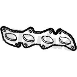 Exhaust Pipe Gasket KLARIUS 410945