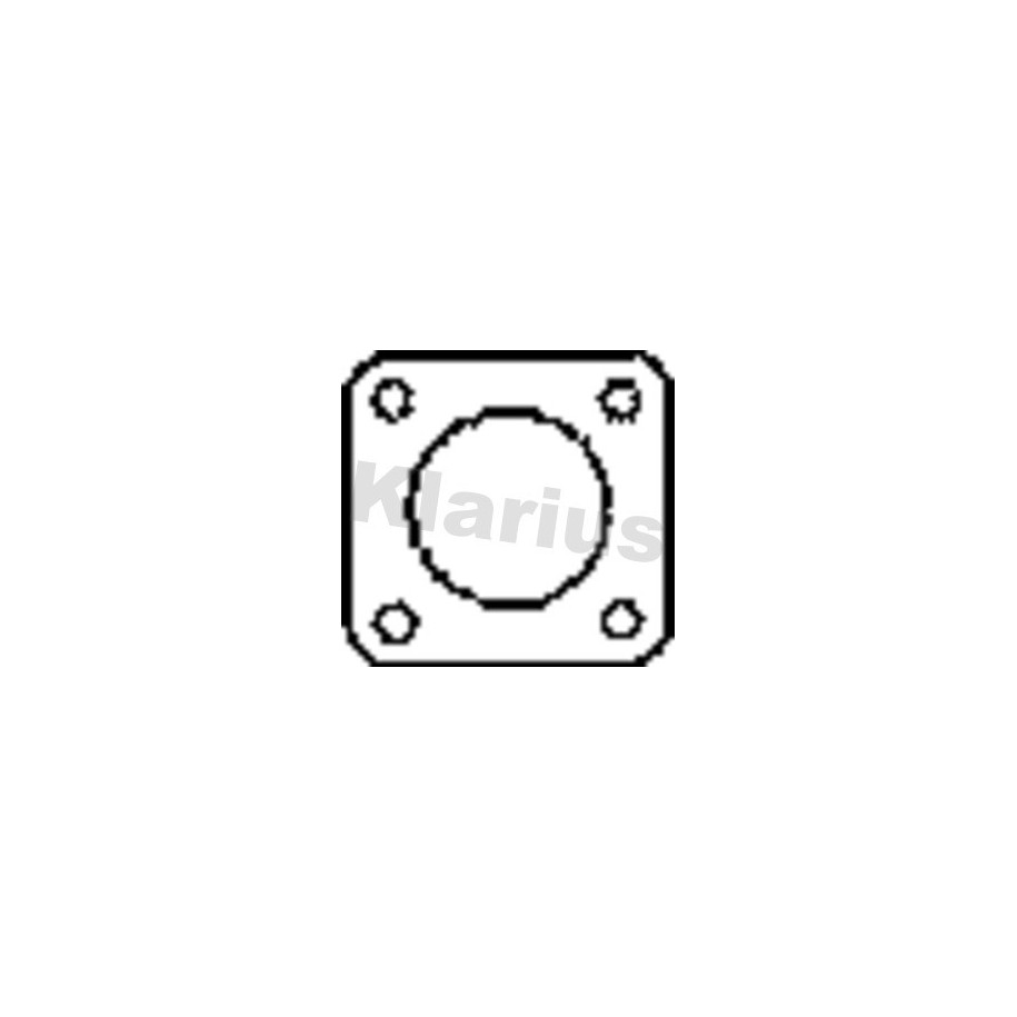 Exhaust Pipe Gasket KLARIUS 410969