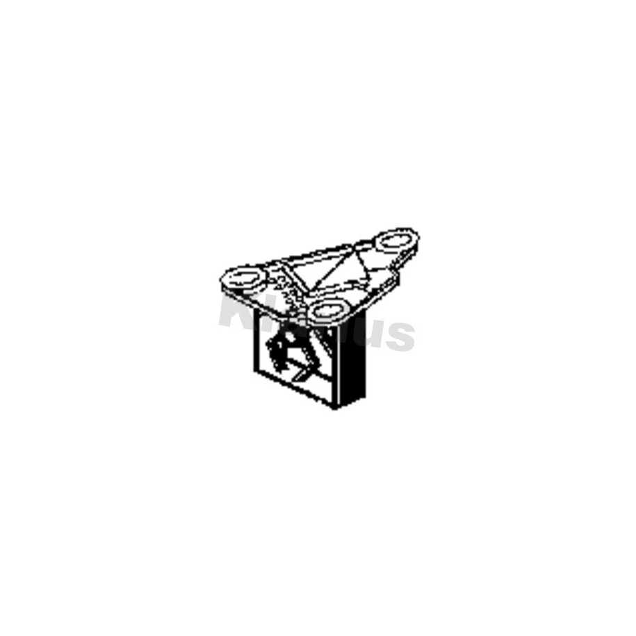 Exhaust Mount KLARIUS 420539 OE 8200047018