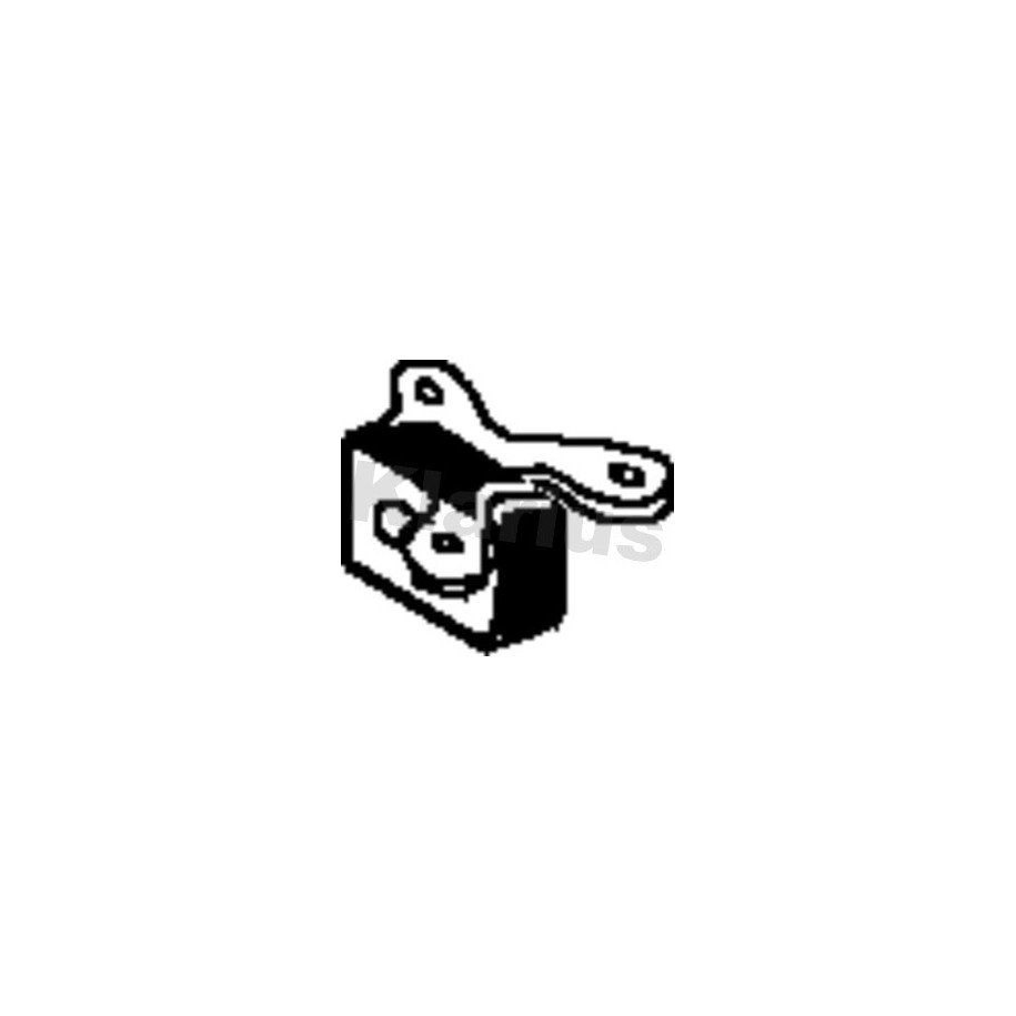 Exhaust Mount KLARIUS 420987 OE 20651JD51A