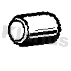 Exhaust Tip KLARIUS BM421C for MINI MINI OE 18101489602